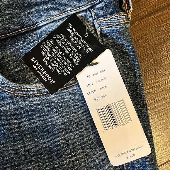 Liverpool Abby Ankle Skinny Jeans - Picture 4 of 5